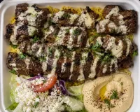 Lamb, Beef Kabab Plate – Image 1