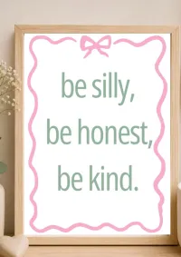 Be silly print – Image 1