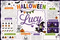 Halloween activity sheet  – Image 1