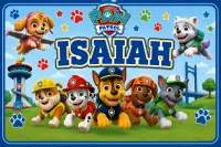 Paw patrol placemat  – Image 1