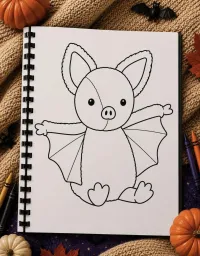 Halloween colouring book  – Image 3