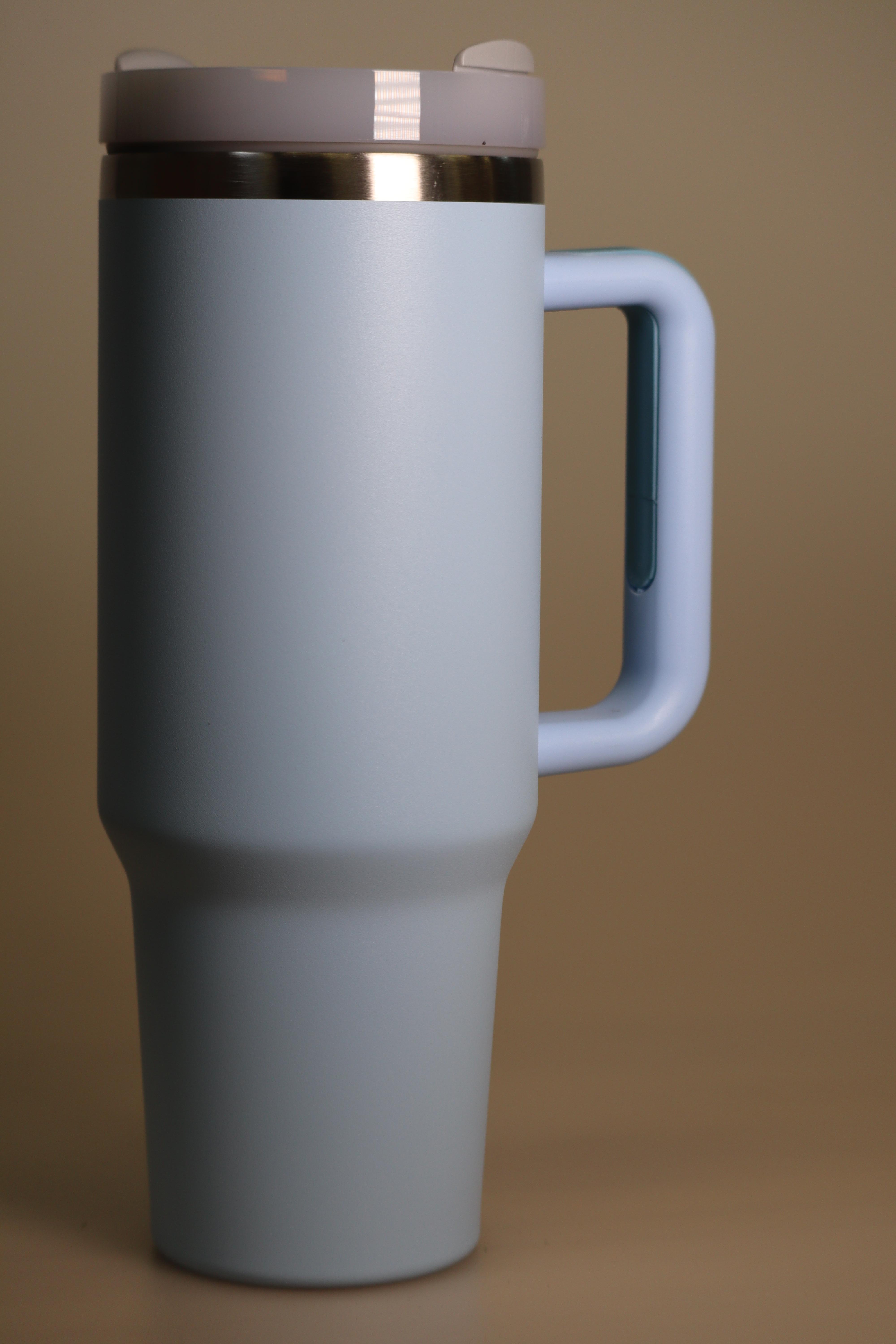 40oz Insulated Large Cup – Light Blue