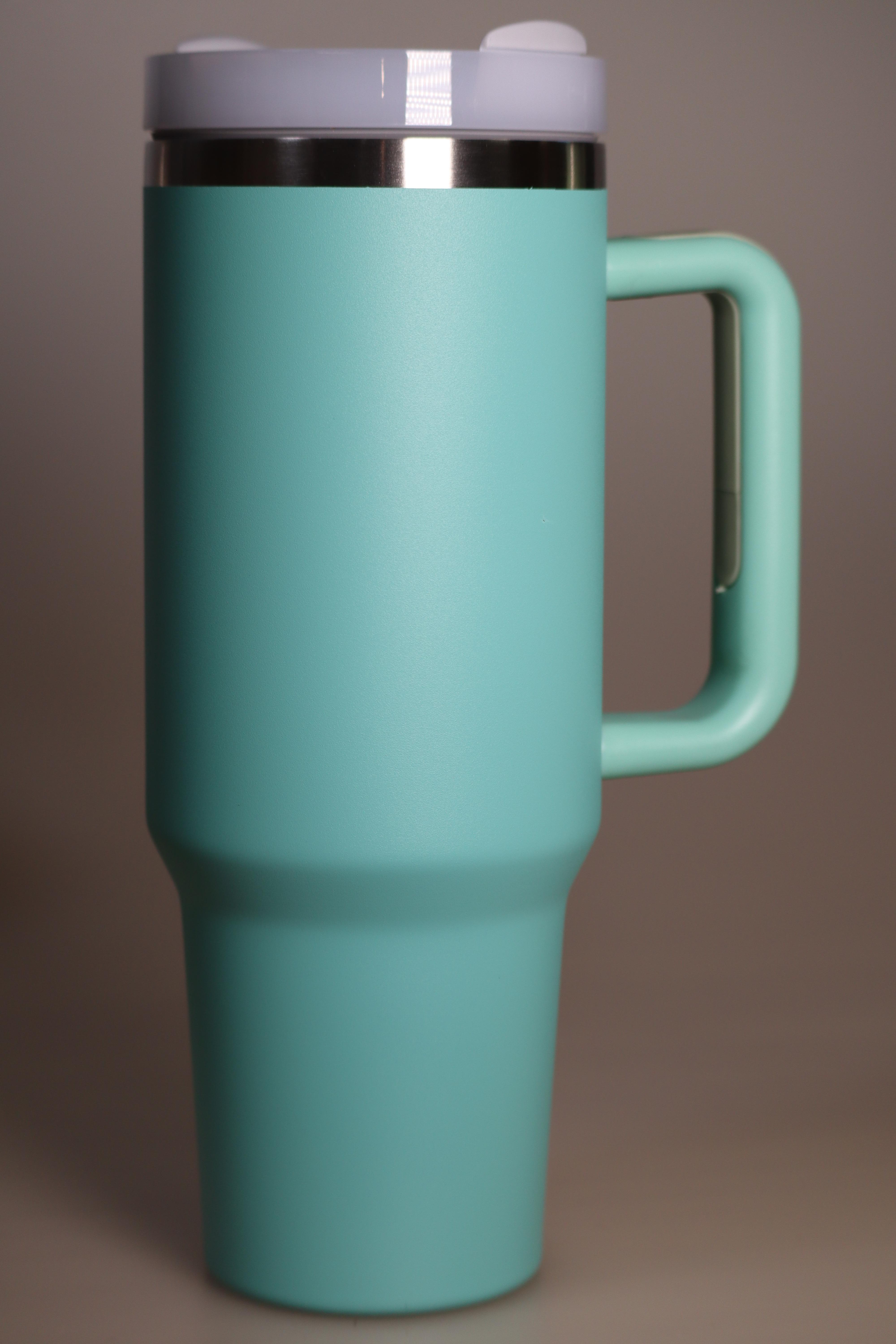 40oz Insulated Large Cup – Mint Green