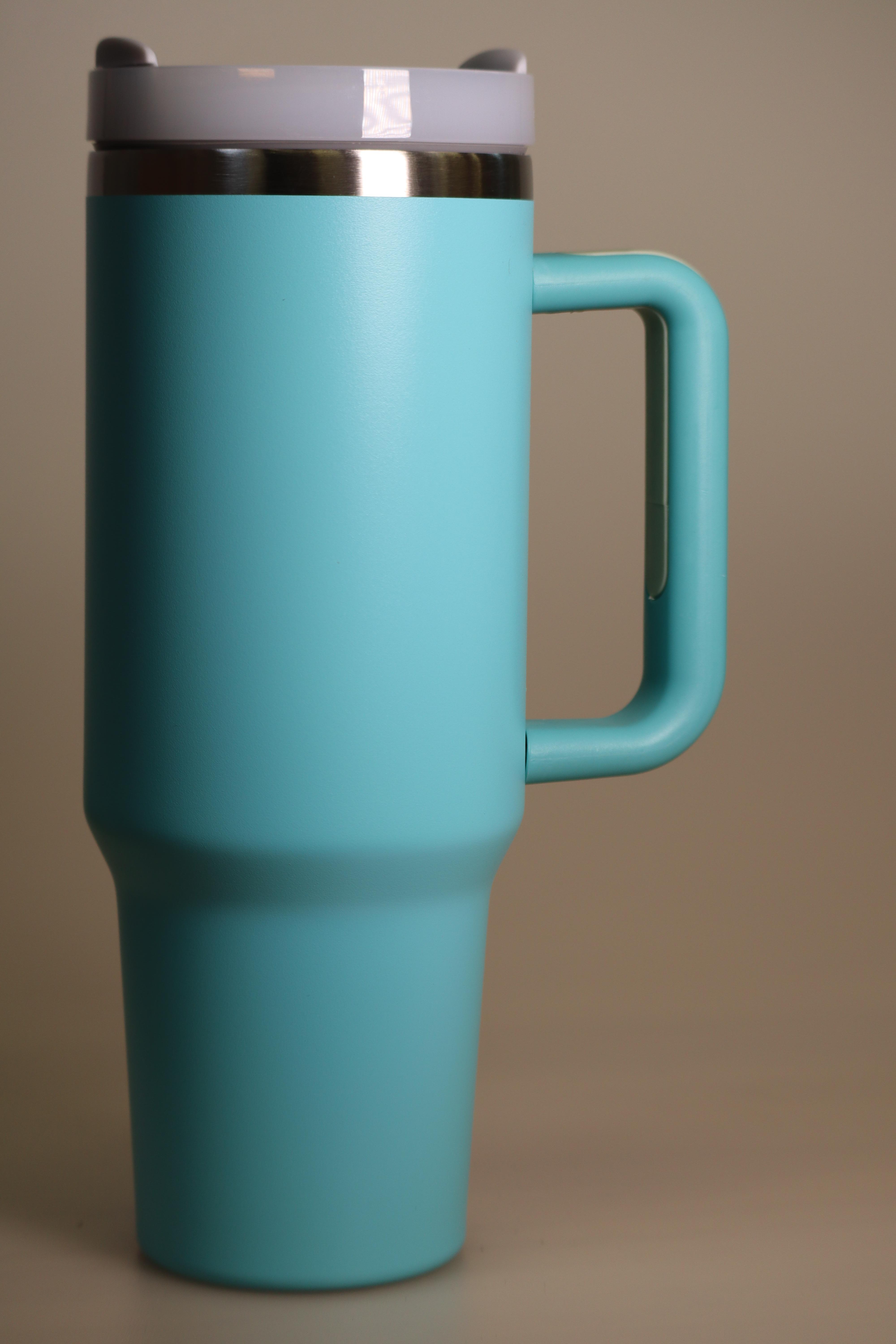 40oz Insulated Large Cup – Turqouise