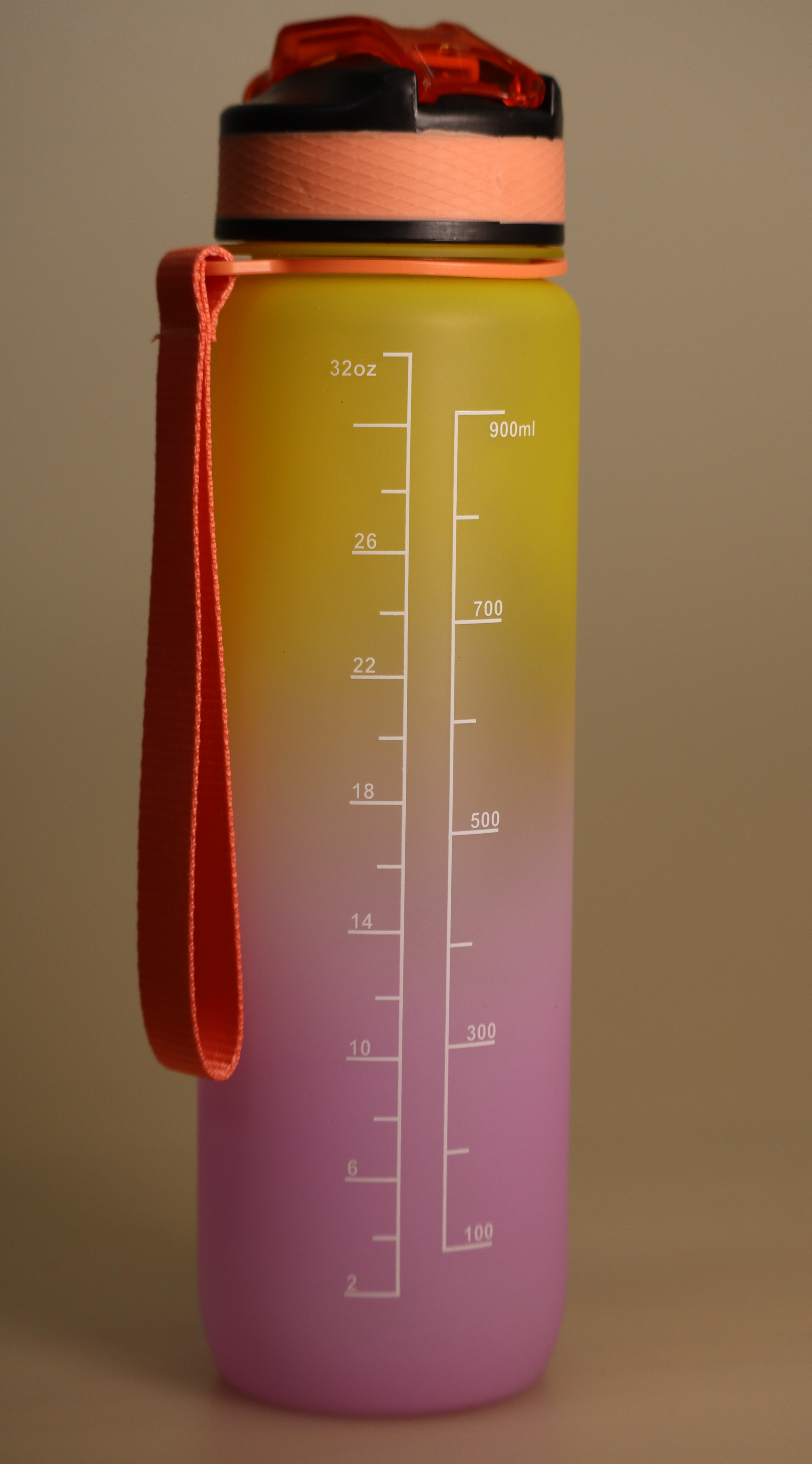 32 oz Motivational Drinking Large Bottle w_Strap – Image 6