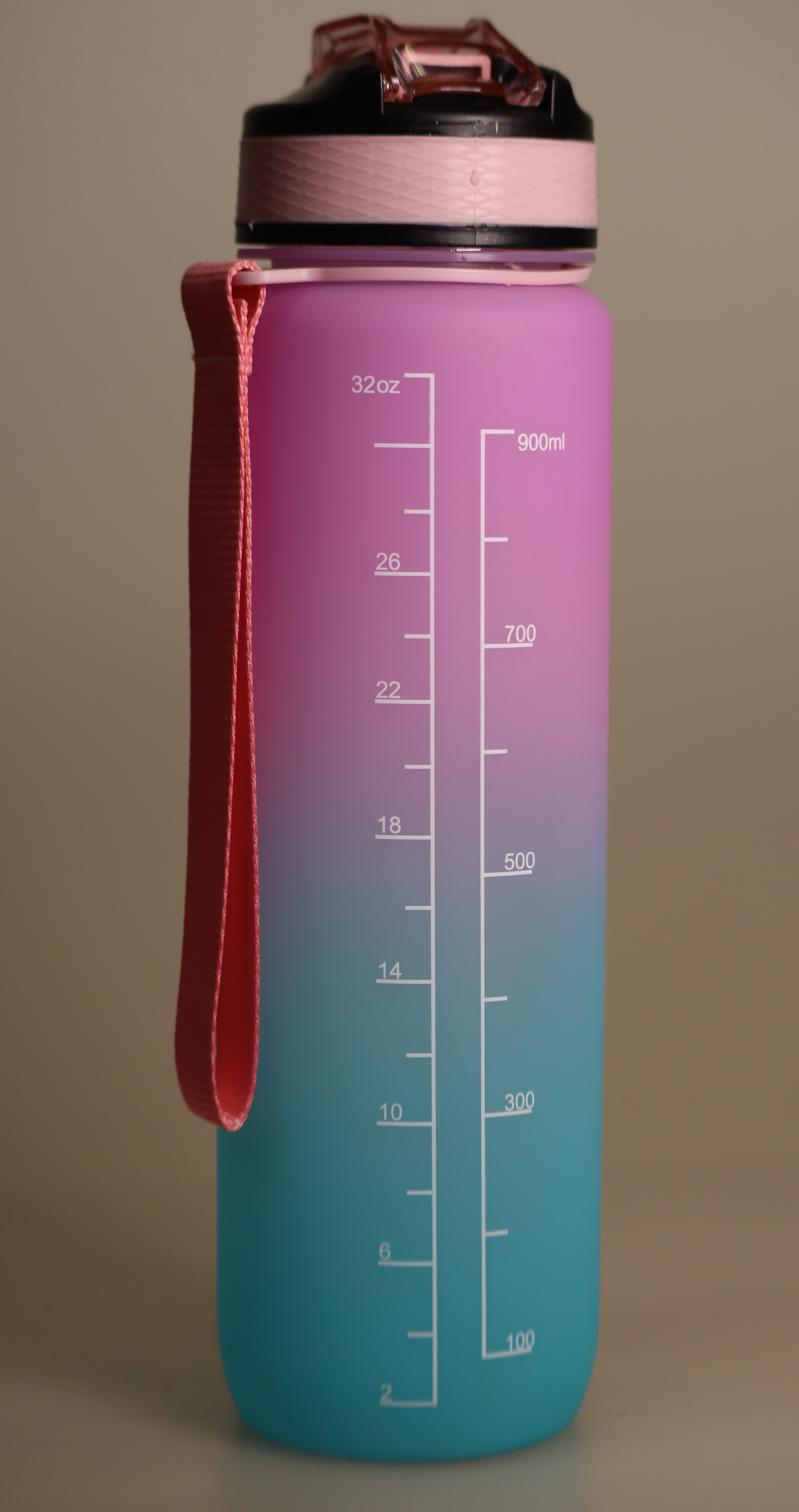 32 oz Motivational Drinking Large Bottle w_Strap – Image 14