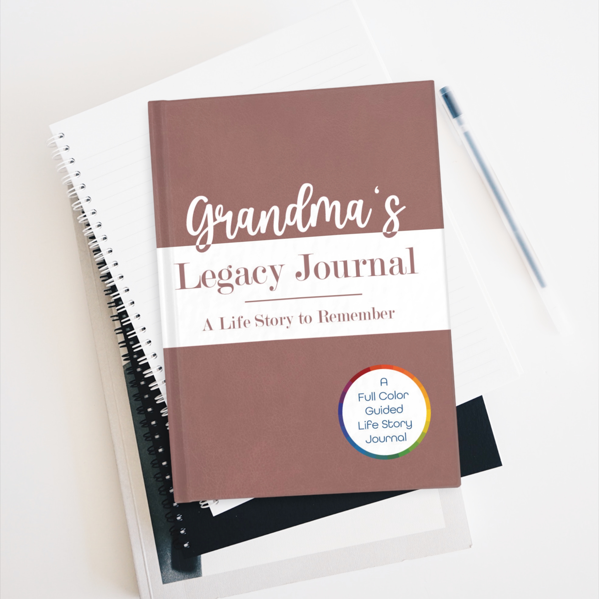 Grandma's Legacy Journal: Full-Color Guided Keepsake – Image 2