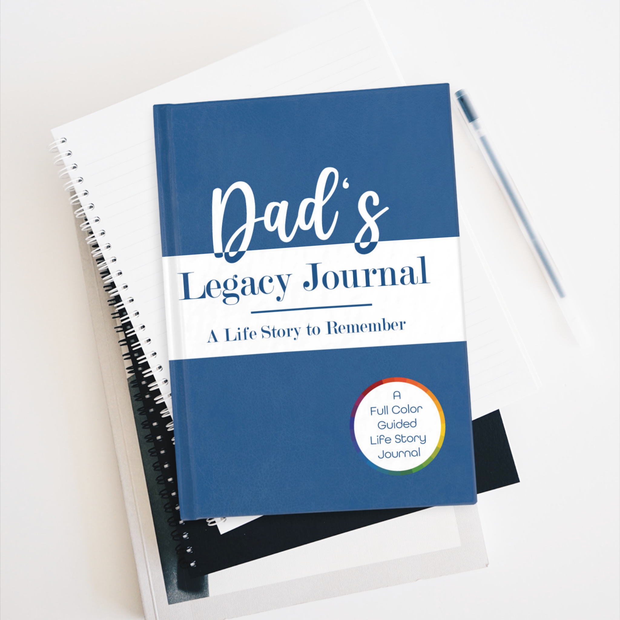 Dad's Legacy Journal: Full-Color Guided Keepsake Journal – Image 2