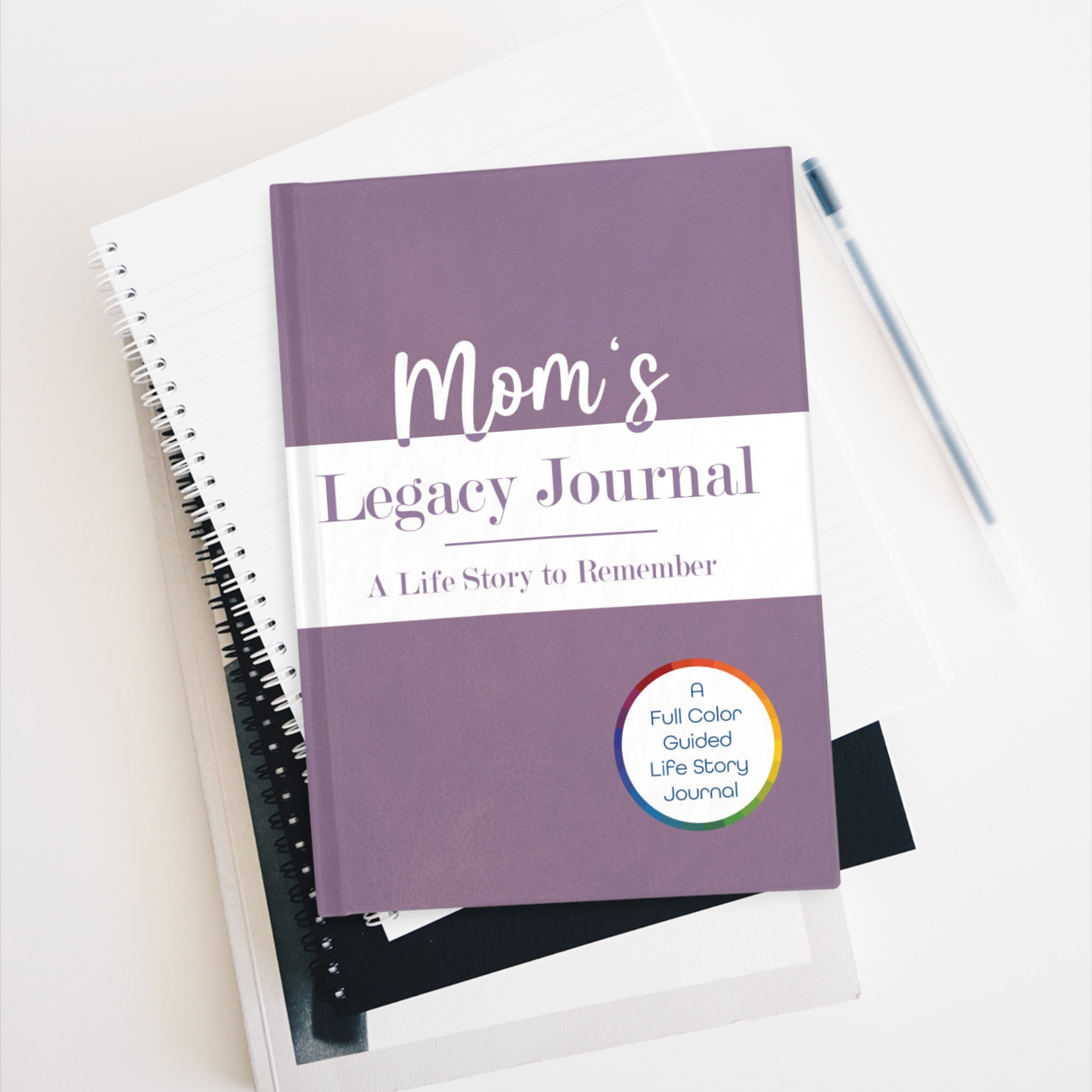 Mom's Legacy Journal: Full-Color Guided Keepsake – Image 3