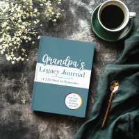 Grandpa's Legacy Journal: Full-Color Guided Keepsake – Image 1