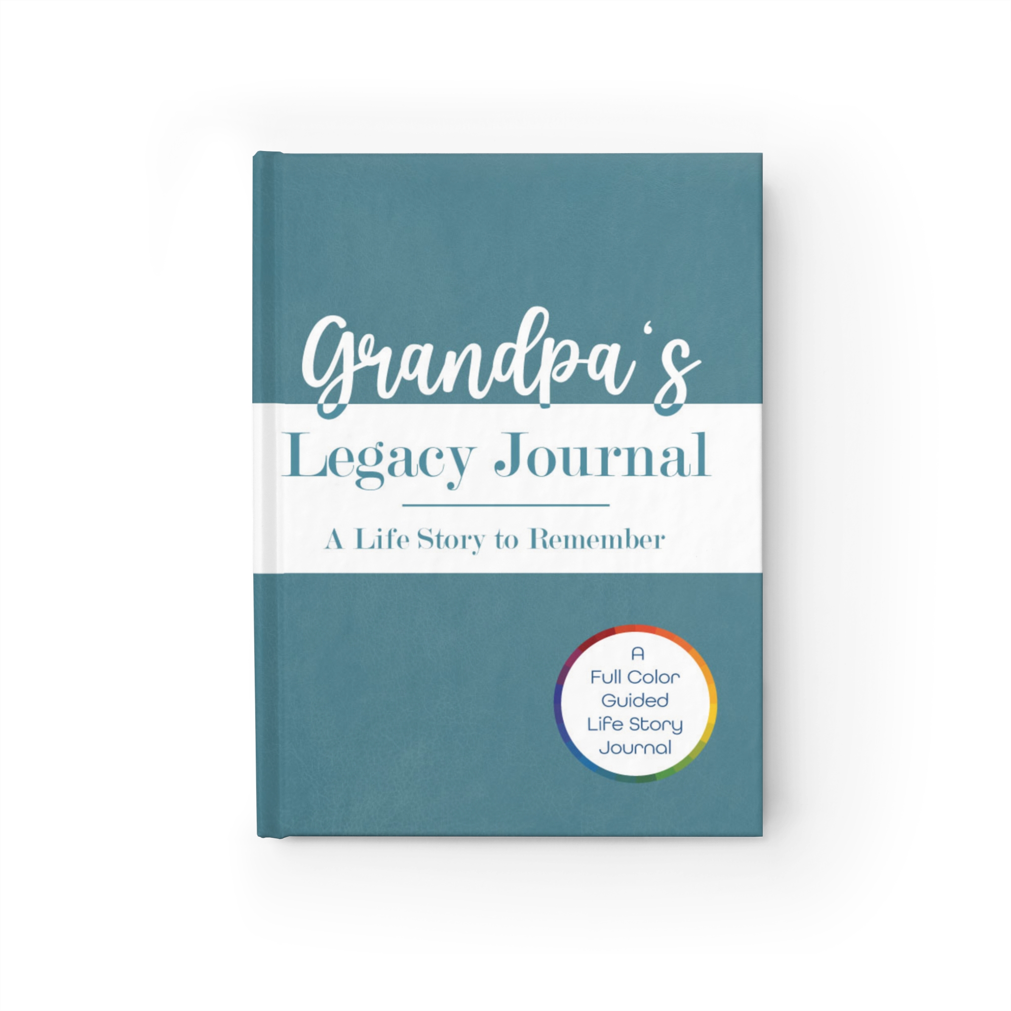 Grandpa's Legacy Journal: Full-Color Guided Keepsake – Image 2