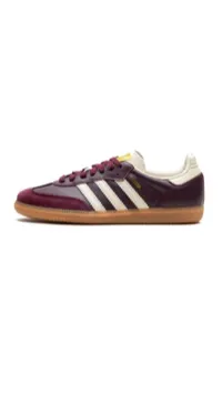 adidas Samba OG " Maroon/Core White/Gold Metallic" sneakers – Image 5