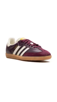 adidas Samba OG " Maroon/Core White/Gold Metallic" sneakers – Image 3