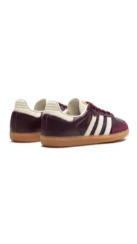 adidas Samba OG " Maroon/Core White/Gold Metallic" sneakers – Image 4