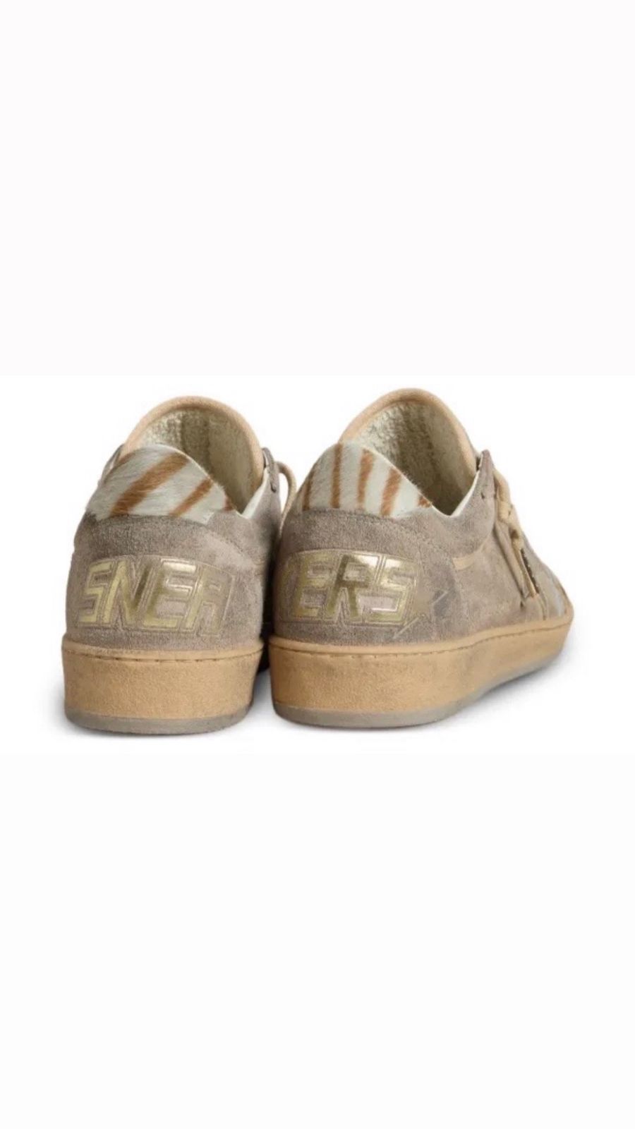 Golden Goose Ball Star Suede Sneakers  – Image 4