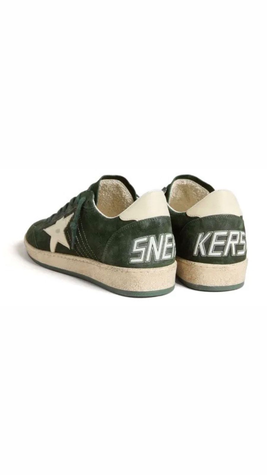 Golden Goose Ballstar Sneakers | Green | – Image 3