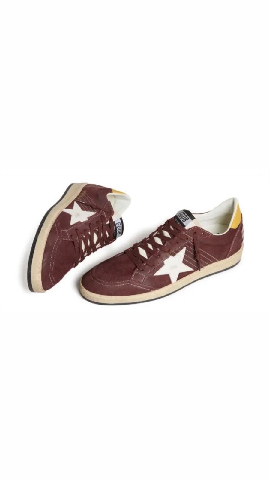 Golden Goose Ball Star low-top Sneakers | Brown – Image 3