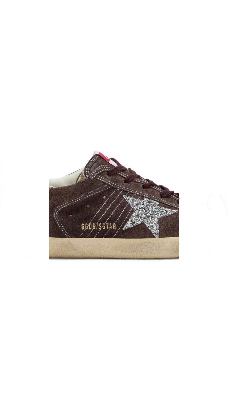 Golden Goose Glitter Star Suede Sneakers – Image 2