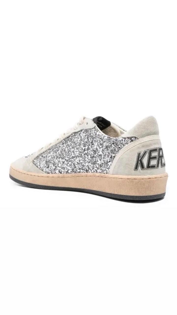 Golden Goose Ball-Star Glitter low-top Sneakers – Image 2