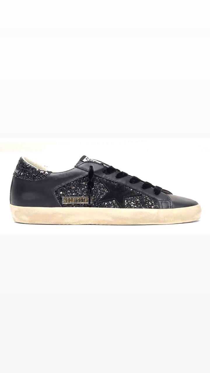 Golden Goose Glitter Super Star Low-Top Sneakers – Image 1