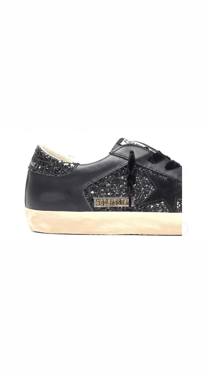 Golden Goose Glitter Super Star Low-Top Sneakers – Image 2
