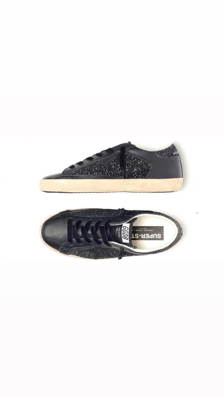 Golden Goose Glitter Super Star Low-Top Sneakers – Image 3