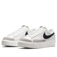Nike Blazer Low Platform White/Black – Image 4