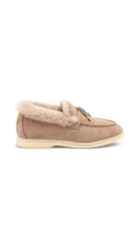 Loro Piana Summer Charms Walk Loafer Suede – Image 1