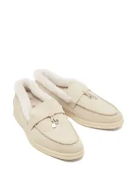 Loro Piana Pre-Owned shearling loafers – Image 2