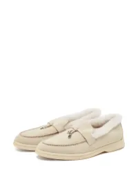 Loro Piana Pre-Owned shearling loafers – Image 3
