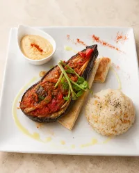 Stuffed Eggplant (V) – Image 1