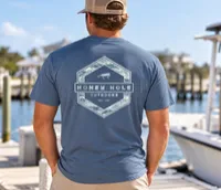 Honey Hole Redfish Hex SS Tee – Image 2