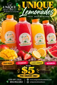 Unique Lemonades – Image 1