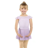 Flutter Sleeve Ballet Dress – Soft Lilac, Child Extra Small