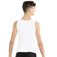 Fitted Tank – White, Medium Adult