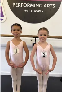 Pale Pink Exam Leotard (Pre Primary & Primary)  – Image 1