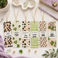 🌵 Cactus Bookmark Collection | Set of 6 – Image 1