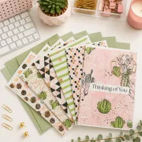 🌵 Cactus Greeting Card Collection | Set of 6 – Image 3