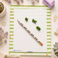 🌵 Cactus Stationery Paper Collection | Set of 24 – Image 2