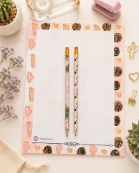 🌵 Cactus Stationery Paper Collection | Set of 24 – Image 6