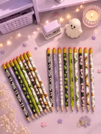 🎃 Halloween Pencil Collection, Set of 9 – Image 2