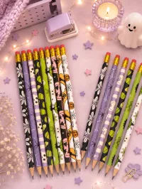 🎃 Halloween Pencil Collection, Set of 9 – Image 3