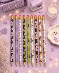 🎃 Halloween Pencil Collection, Set of 9 – Image 1