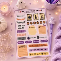 🎃 Halloween Sticker Sheet Collection, Set of 3  – Image 4