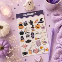 🎃 Halloween Sticker Sheet Collection, Set of 3  – Image 2