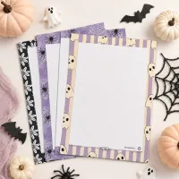 🎃 Halloween Stationery Paper Collection | Set of 27 – Image 13
