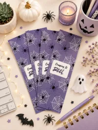 🎃 Halloween Bookmark Collection, Set of 9 – Image 11