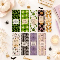 🎃 Halloween Bookmark Collection, Set of 9 – Image 1