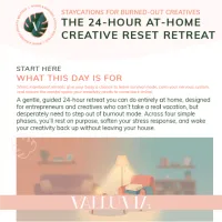 24-Hour At-Home Creative Reset Retreat for entrepreneurs – Image 2
