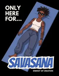 Savasana Yoga Cropped Tee – Image 2